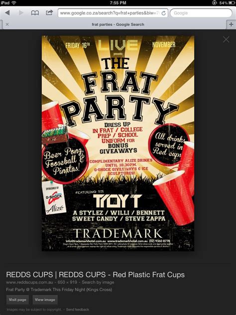 frat party invite text|frat party theme ideas.